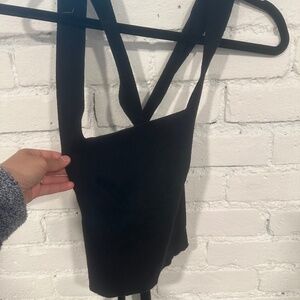 Sleeveless Strappy Open Back Tank